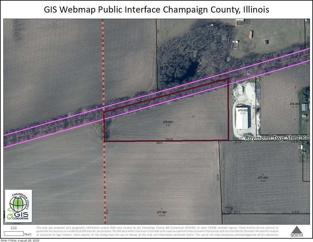3.5 Acres of Residential Land for Sale in Longview, Illinois