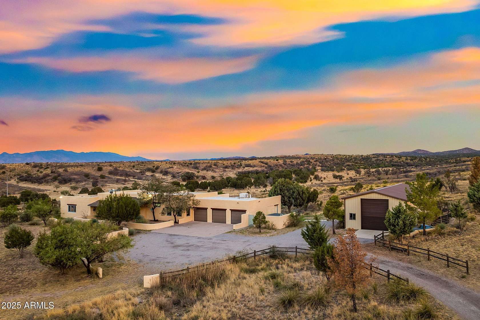13.6 Acres of Land with Home for Lease in Sonoita, Arizona
