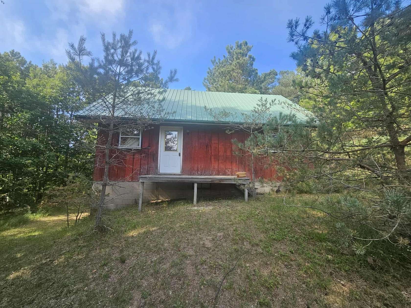 5 Acres of Residential Land with Home for Sale in Frankfort, Michigan