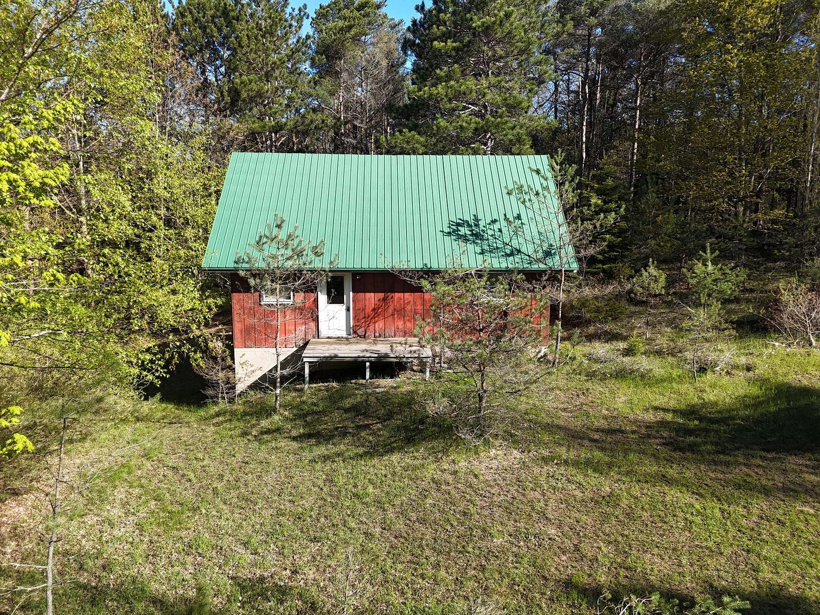 5 Acres of Land with Home for Sale in Frankfort, Michigan