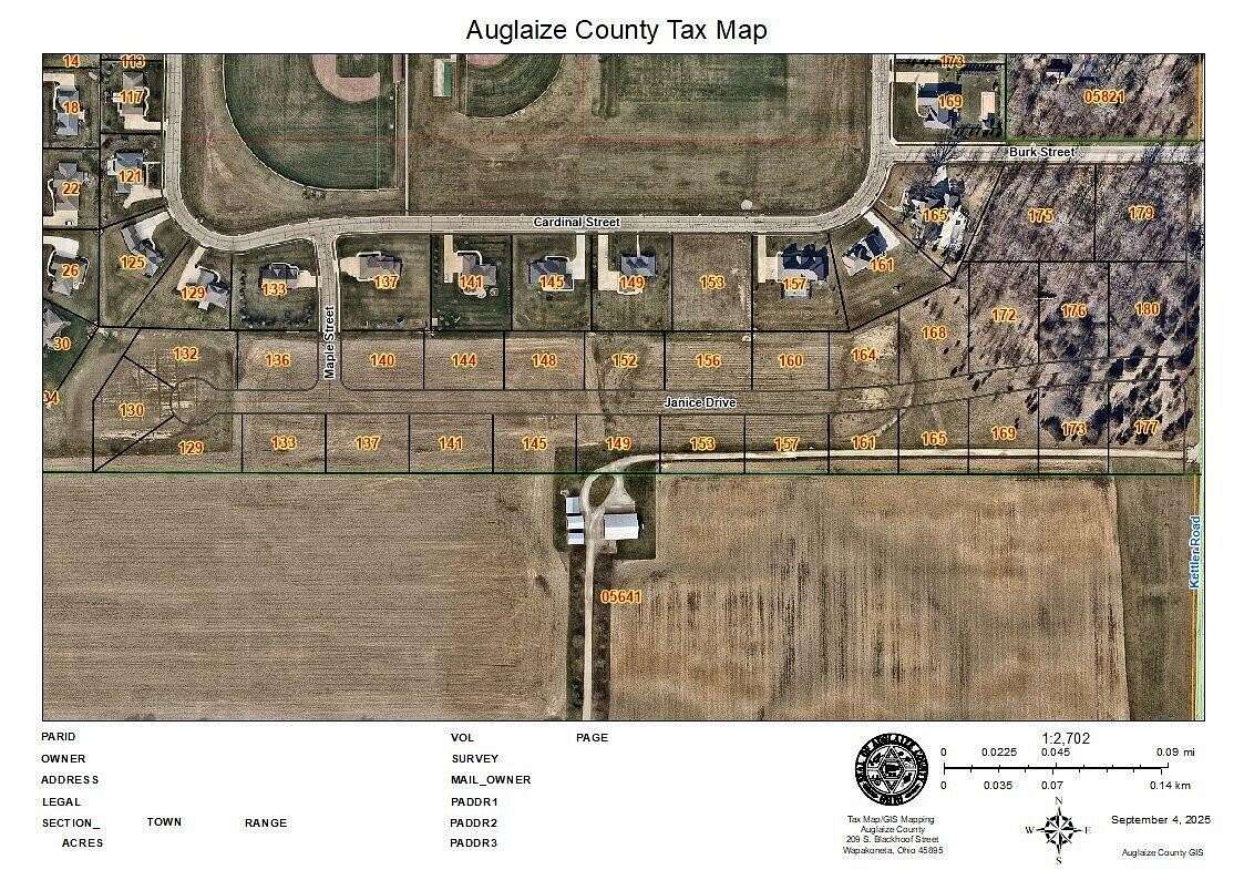 0.71 Acres of Residential Land for Sale in New Bremen, Ohio