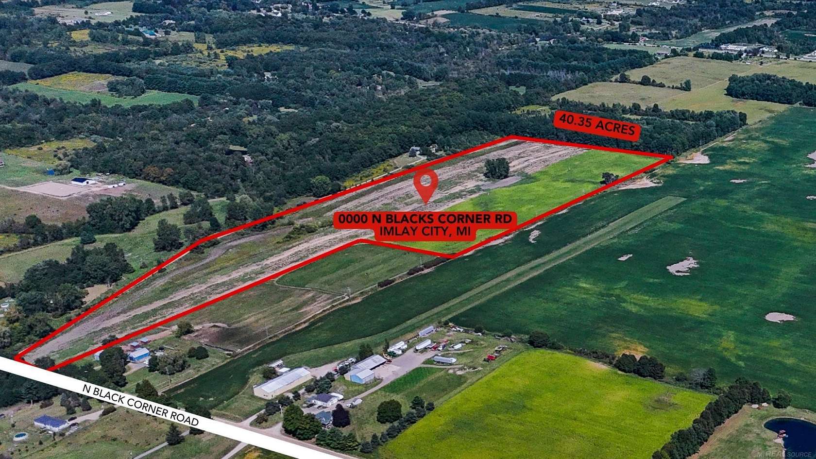 40.4 Acres of Land for Sale in Imlay City, Michigan