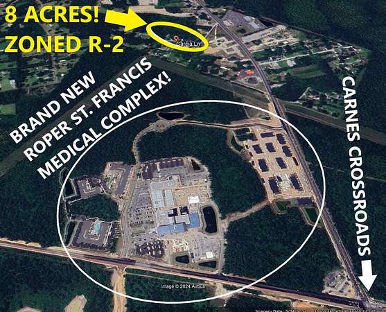 8 Acres of Land for Sale in Moncks Corner, South Carolina