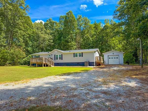 10.3 Acres of Land with Home for Sale in Crewe, Virginia