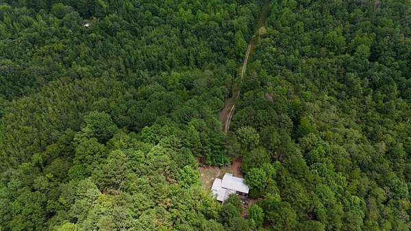 70 Acres of Recreational Land with Home for Sale in Haleyville, Alabama