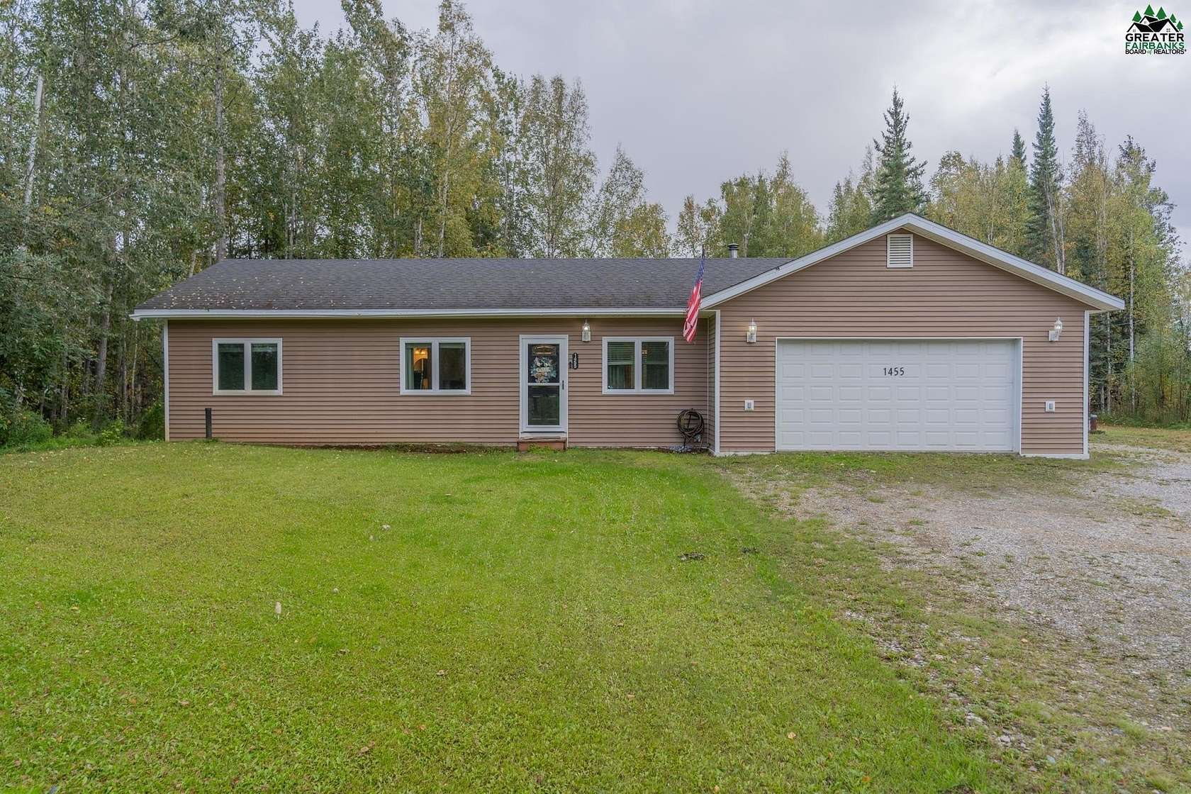 1.7 Acres of Residential Land with Home for Sale in North Pole, Alaska