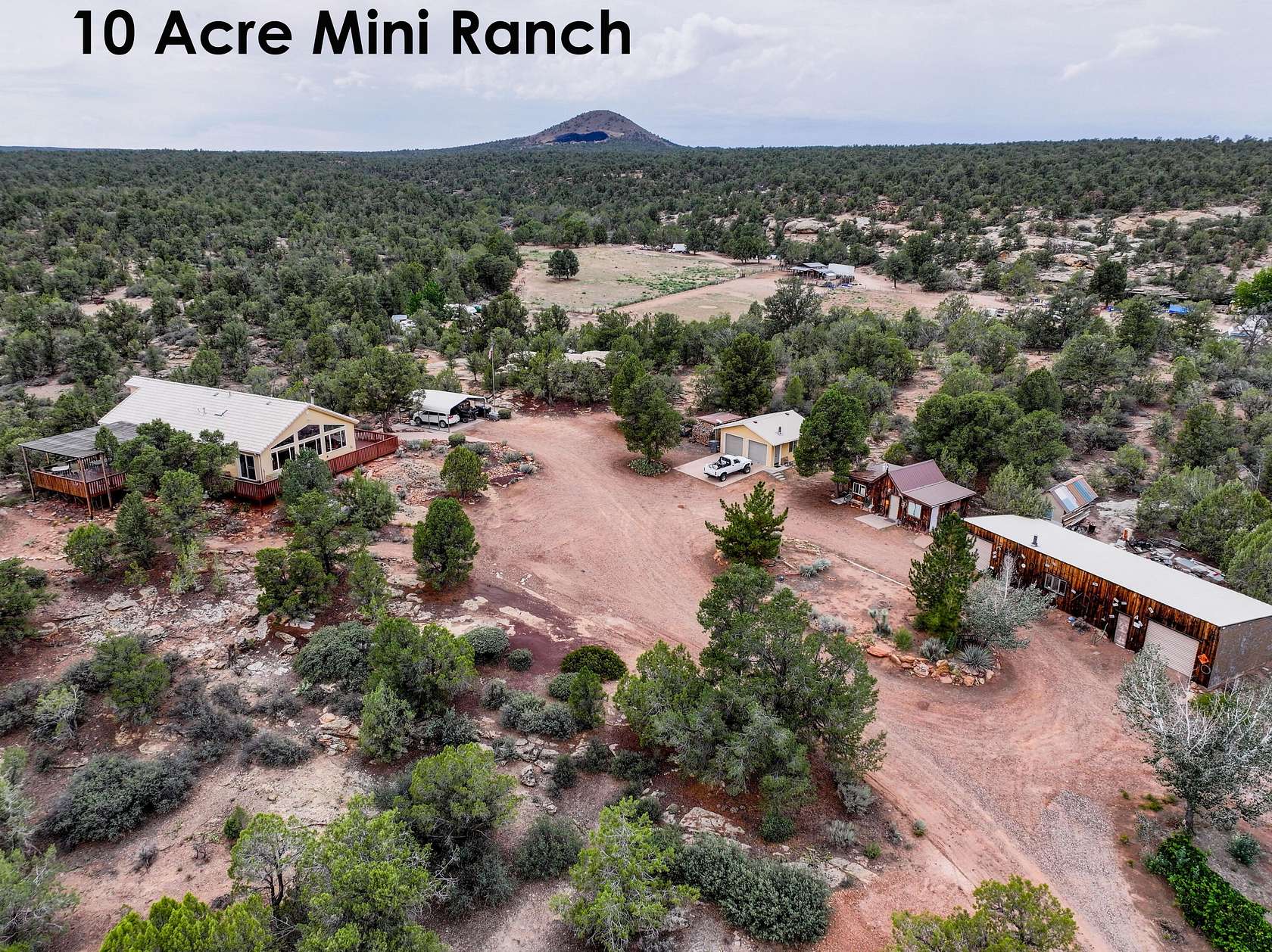 10 Acres of Recreational Land with Home for Sale in Apple Valley, Utah