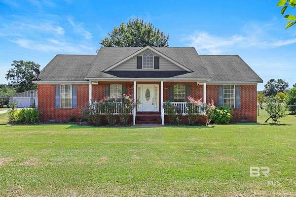 11 Acres of Land with Home for Sale in Atmore, Alabama