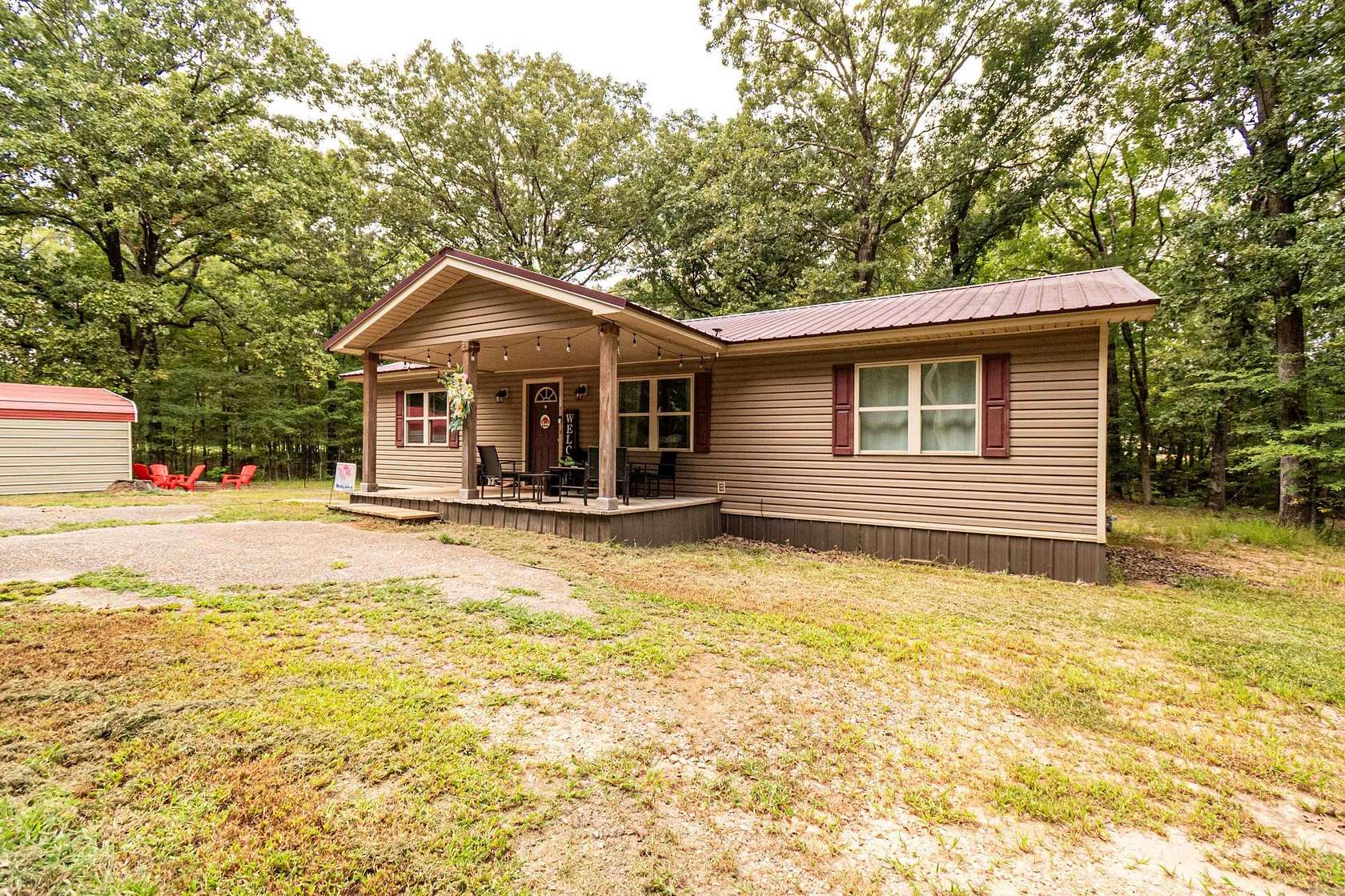 4 Acres of Residential Land with Home for Sale in Monticello, Arkansas