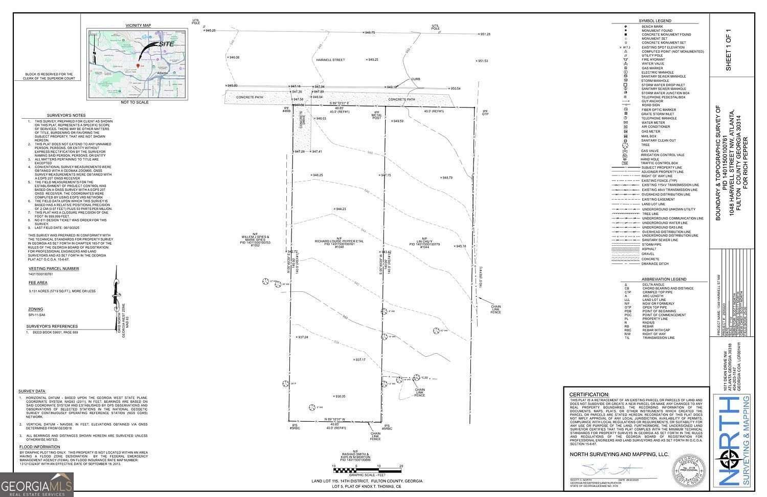 0.13 Acres of Residential Land for Sale in Atlanta, Georgia