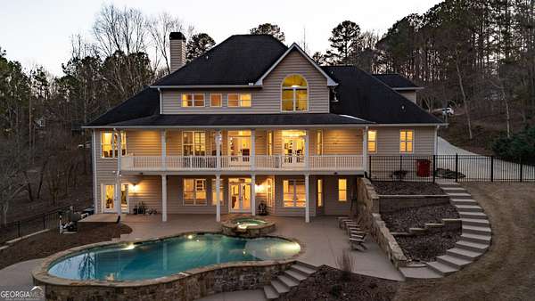 2 Acres of Residential Land with Home for Sale in Hoschton, Georgia