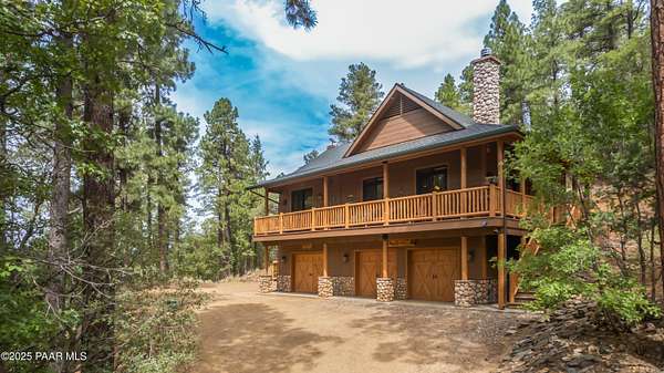 7 Acres of Residential Land with Home for Sale in Prescott, Arizona