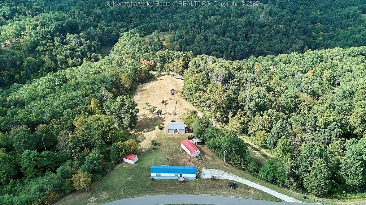 13.8 Acres of Land with Home for Sale in Fraziers Bottom, West Virginia