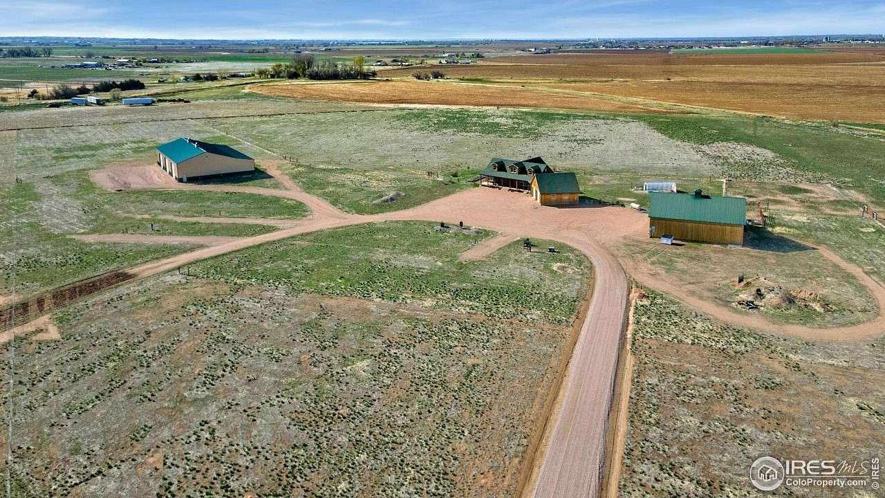 28.2 Acres of Land with Home for Sale in Pierce, Colorado