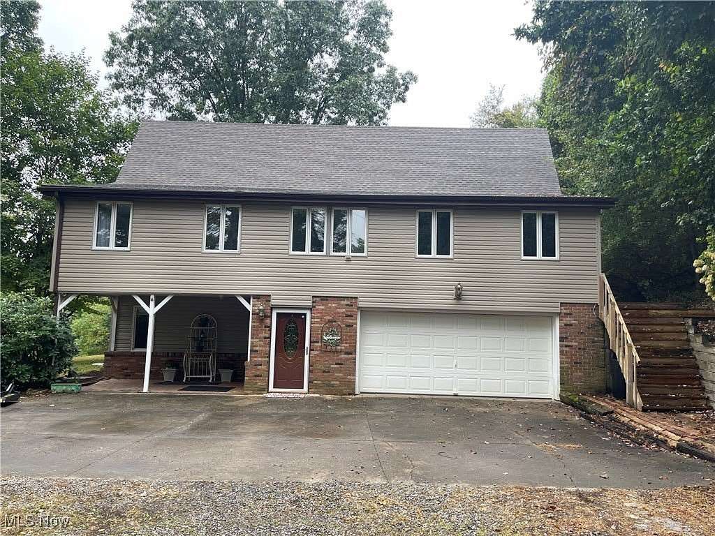 12.8 Acres of Land with Home for Sale in Newcomerstown, Ohio