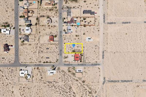 0.3 Acres of Residential Land for Sale in Twentynine Palms, California