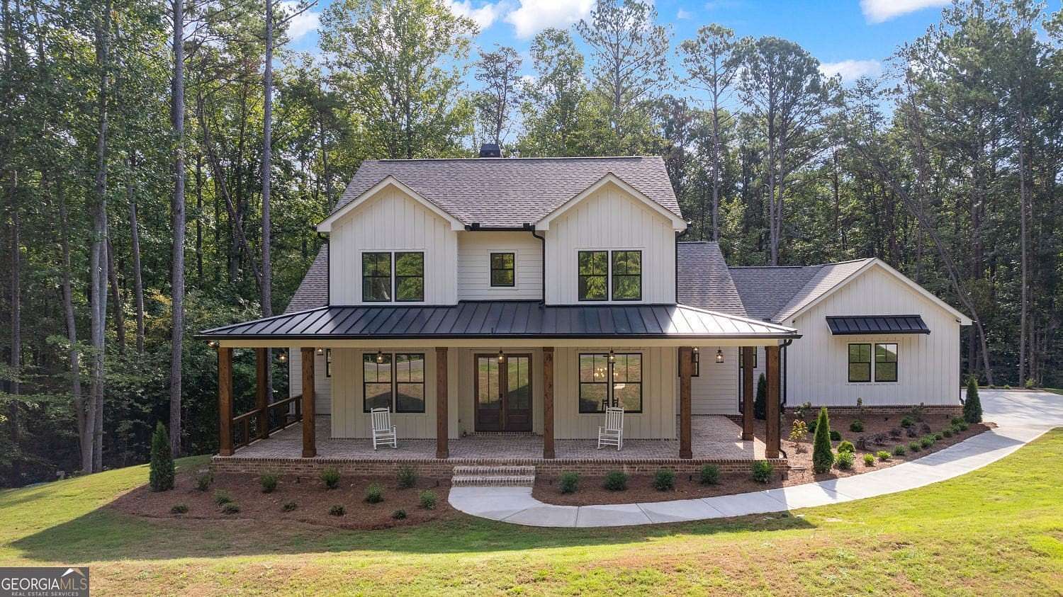 5 Acres of Residential Land with Home for Sale in Ball Ground, Georgia