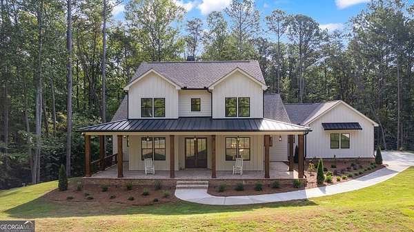 5 Acres of Residential Land with Home for Sale in Ball Ground, Georgia