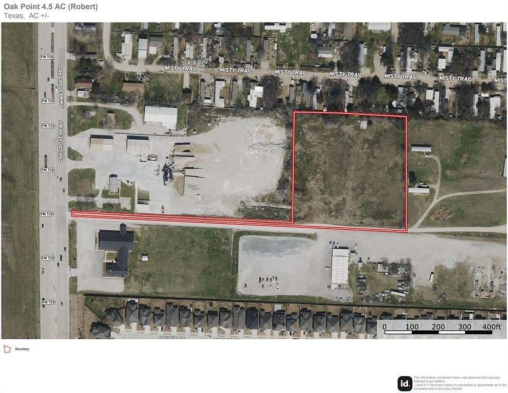 4.5 Acres of Land for Sale in Little Elm, Texas