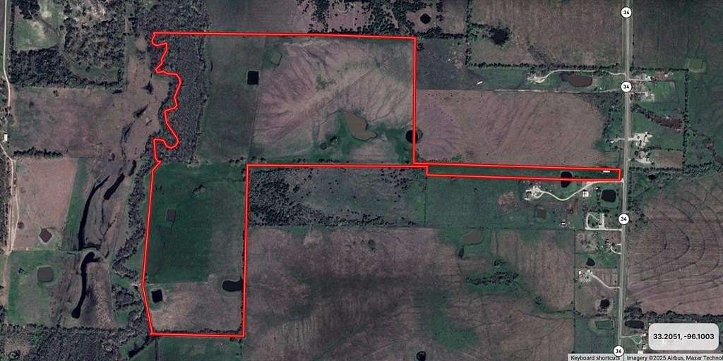 115 Acres of Land for Sale in Greenville, Texas