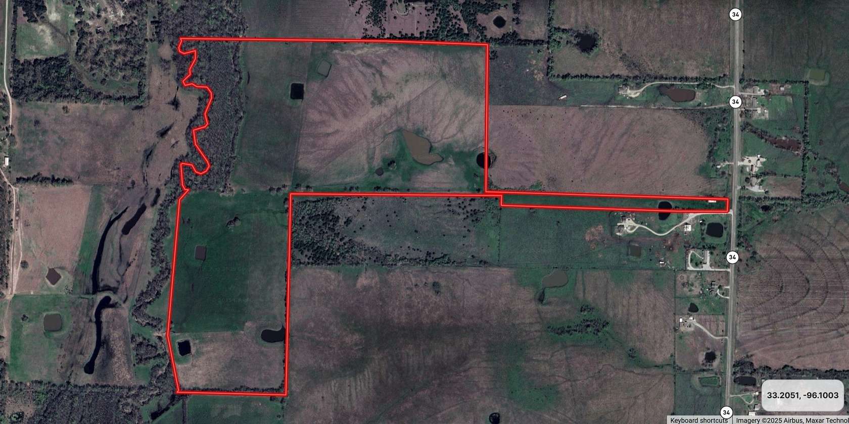 115 Acres of Land for Sale in Greenville, Texas