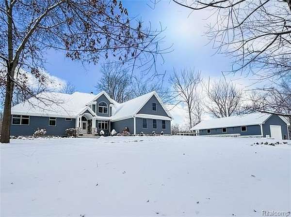 10 Acres of Land with Home for Sale in Dexter, Michigan