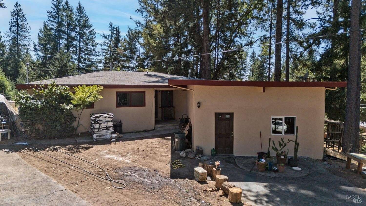 2.76 Acres of Residential Land with Home for Sale in Willits, California