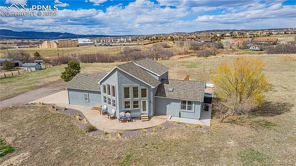 5 Acres of Land with Home for Sale in Colorado Springs, Colorado