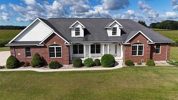 2.23 Acres of Residential Land with Home for Sale in Mentone, Indiana