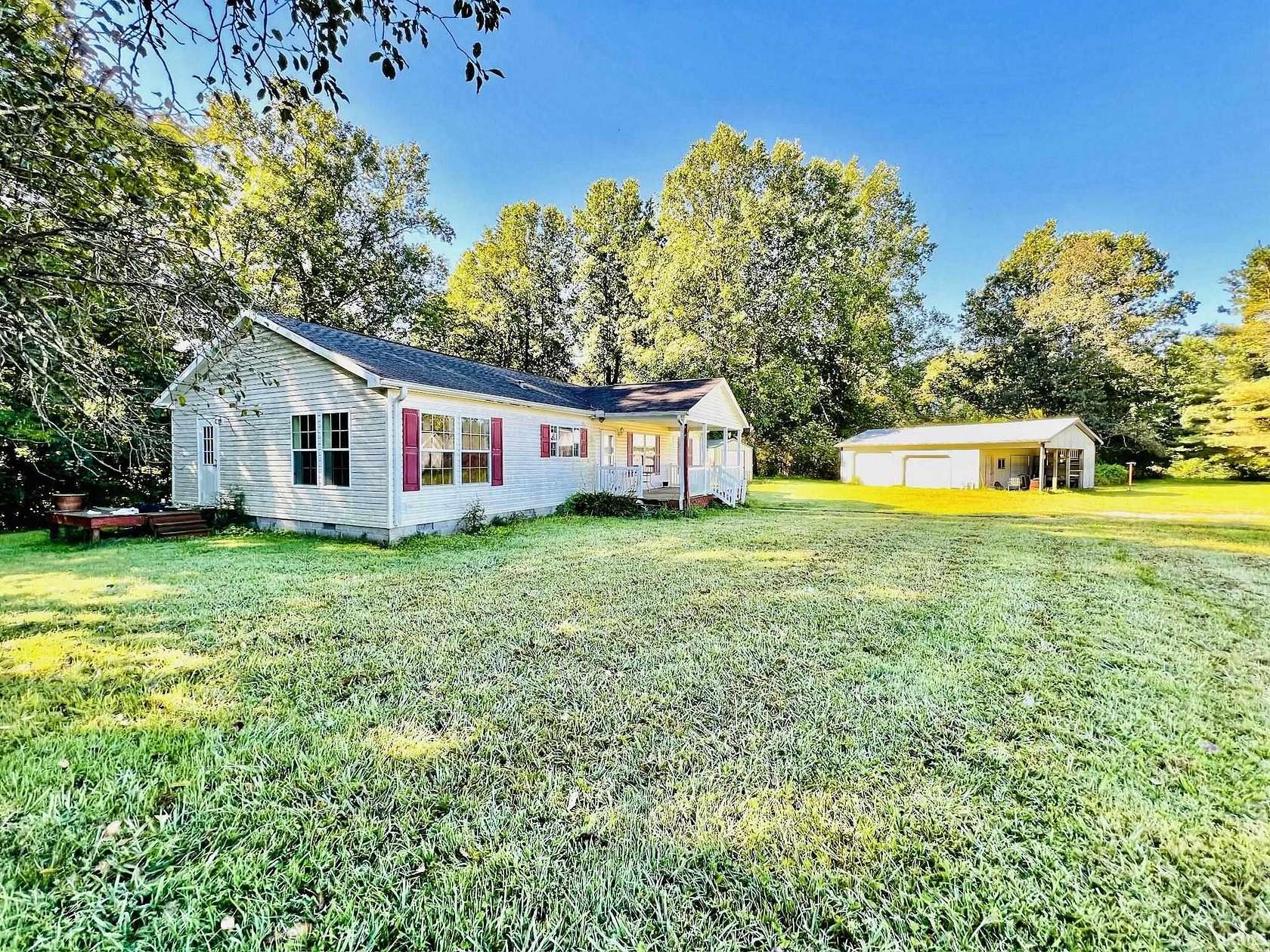 9 Acres of Residential Land with Home for Sale in Shoals, Indiana