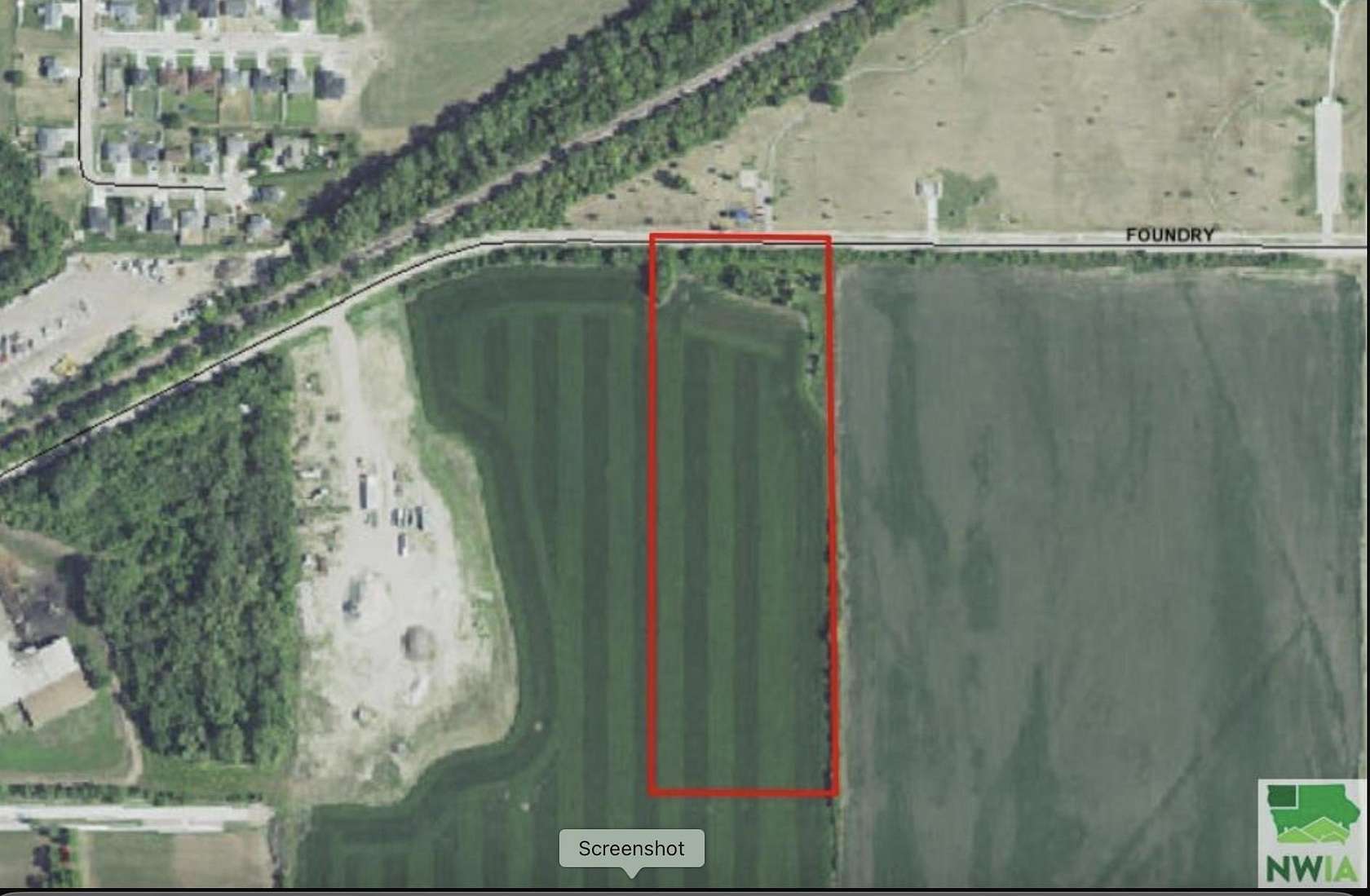 13.3 Acres of Commercial Land for Sale in South Sioux City, Nebraska