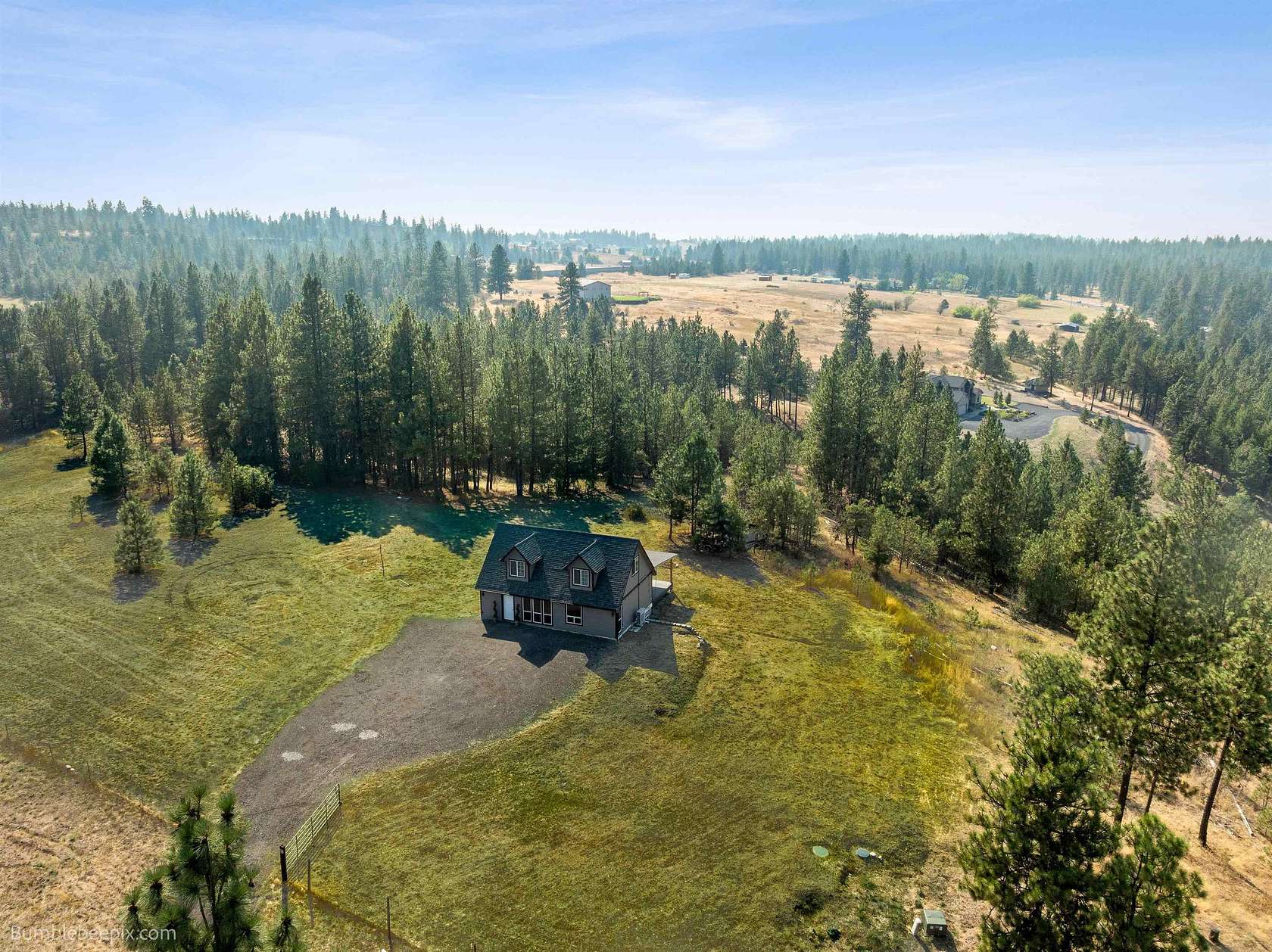 9.3 Acres of Residential Land with Home for Sale in Spokane, Washington