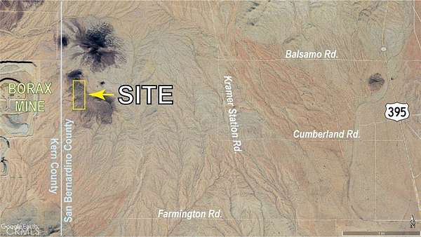 20 Acres of Land for Sale in Boron, California
