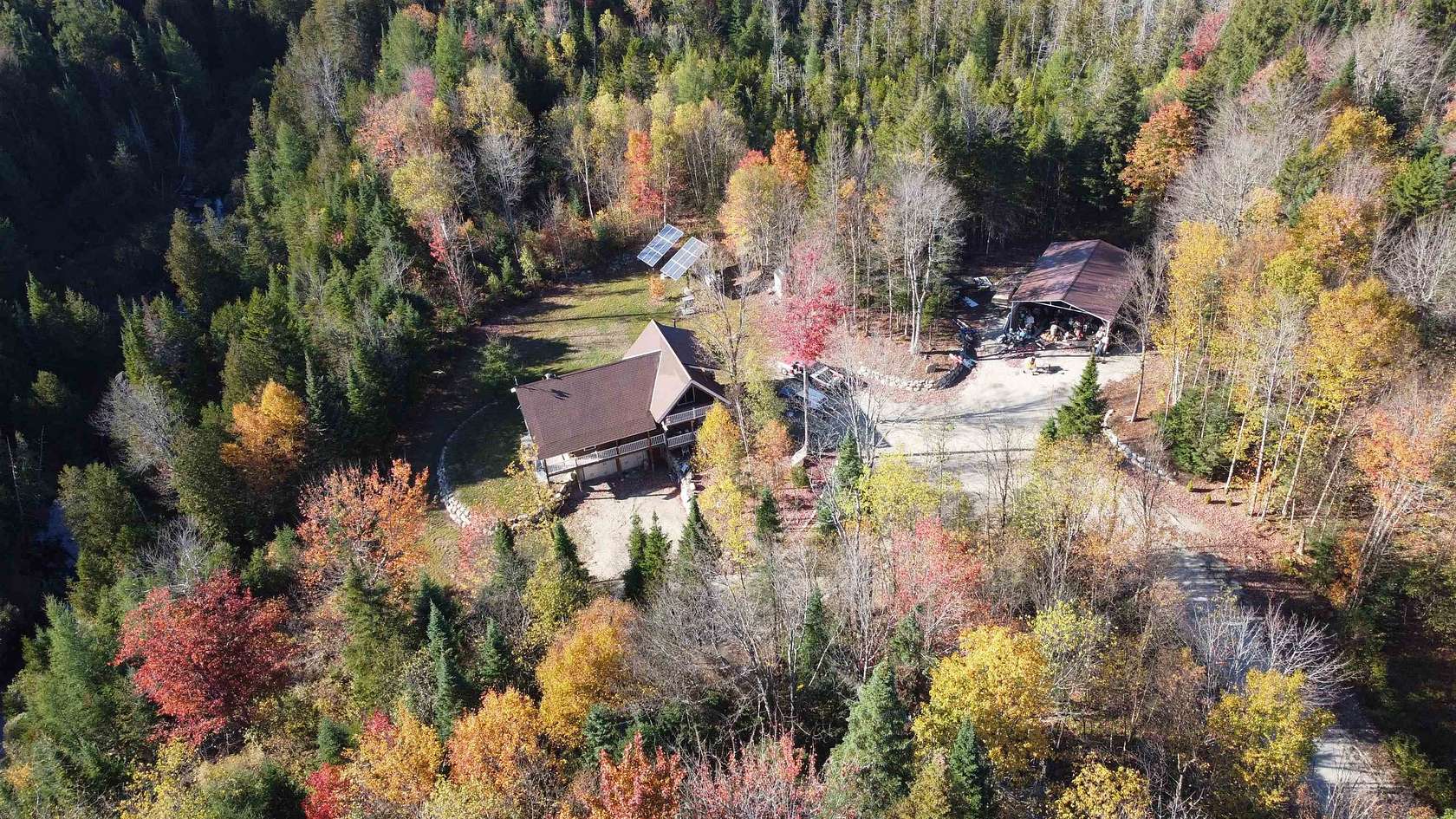 10.1 Acres of Recreational Land with Home for Sale in Charleston Town, Vermont
