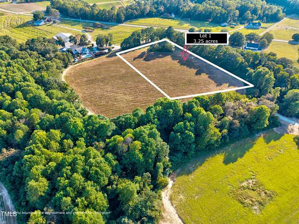 3.25 Acres of Residential Land for Sale in Willow Spring, North Carolina