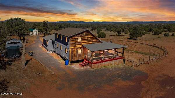40.8 Acres of Land with Home for Sale in Ash Fork, Arizona