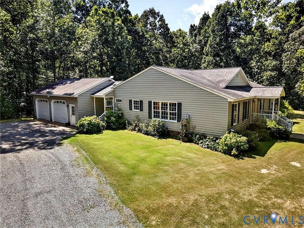 10.2 Acres of Land with Home for Sale in Bumpass, Virginia