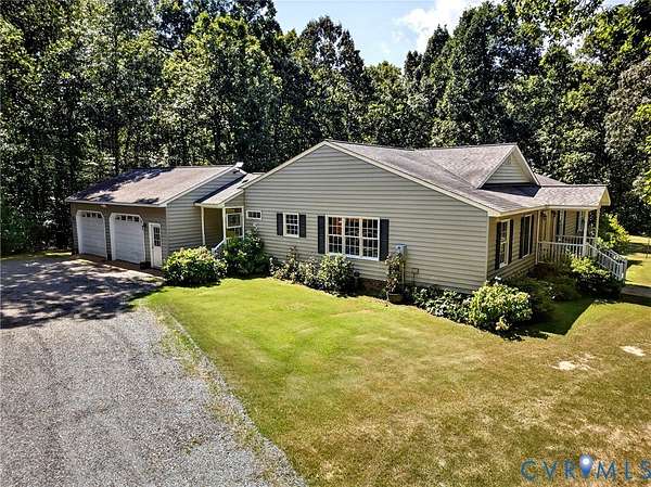 10.2 Acres of Land with Home for Sale in Bumpass, Virginia