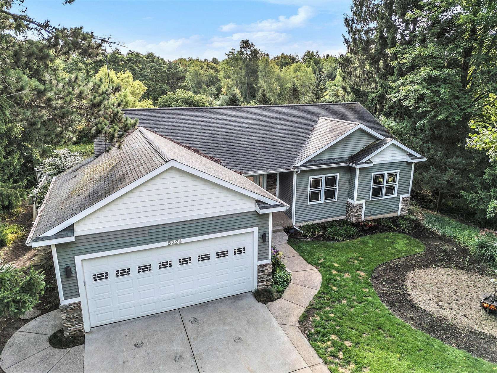 7.33 Acres of Land with Home for Sale in Whitehall, Michigan