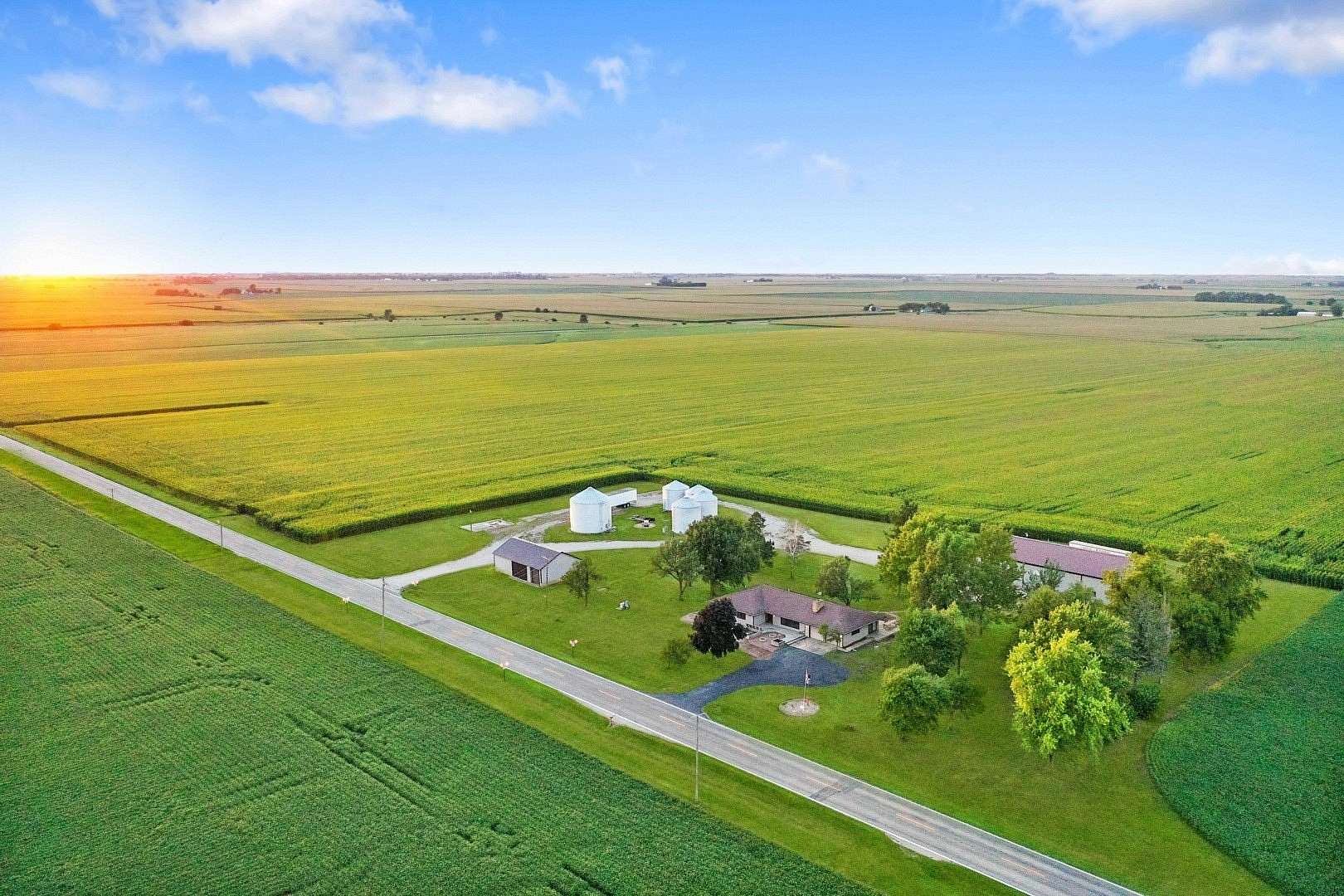 5 Acres of Land with Home for Sale in Dana, Illinois