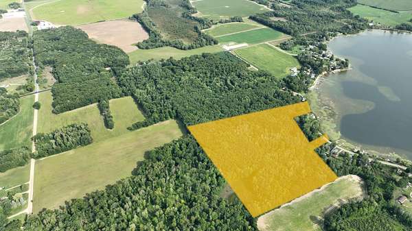 30 Acres of Recreational Land with Home for Sale in Howard City, Michigan