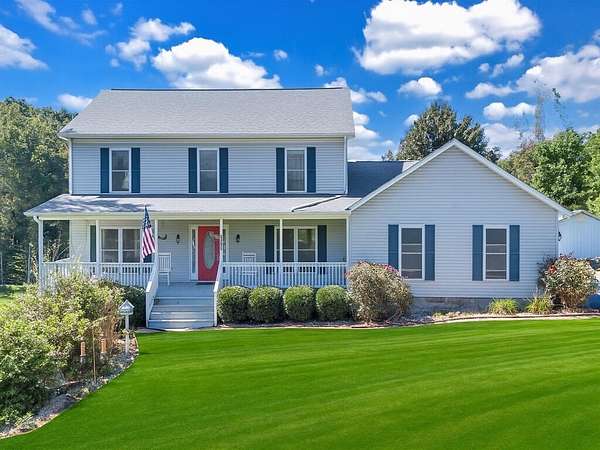 13.8 Acres of Land with Home for Sale in Wirtz, Virginia