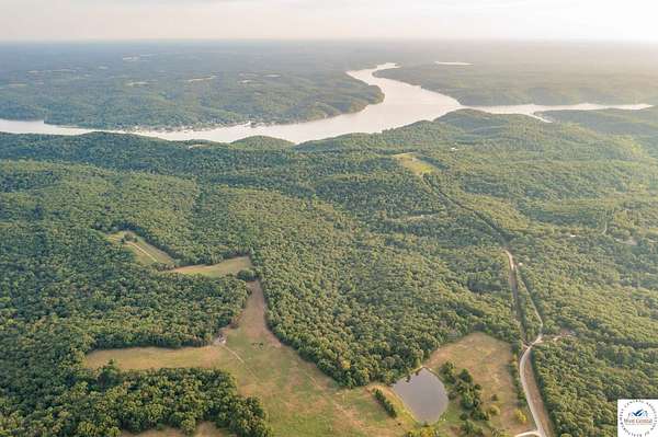 52 Acres of Recreational Land with Home for Sale in Stover, Missouri