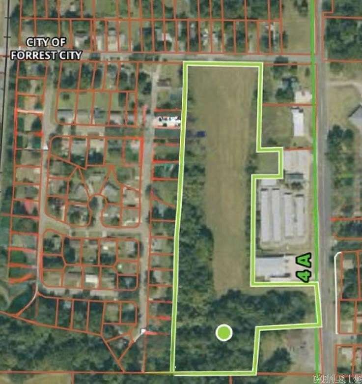 12 Acres of Commercial Land for Sale in Forrest City, Arkansas