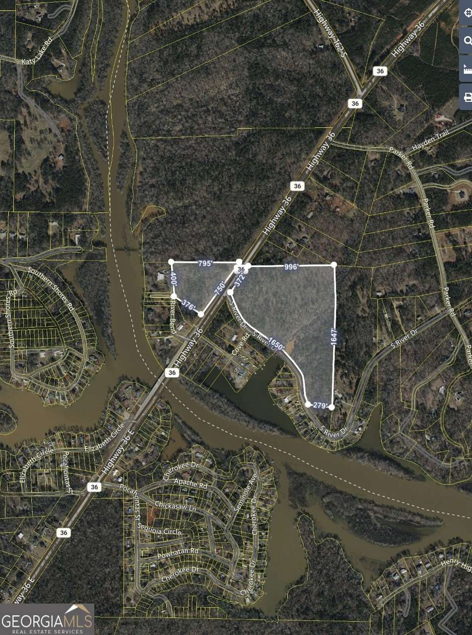 35 Acres of Mixed-Use Land for Sale in Jackson, Georgia