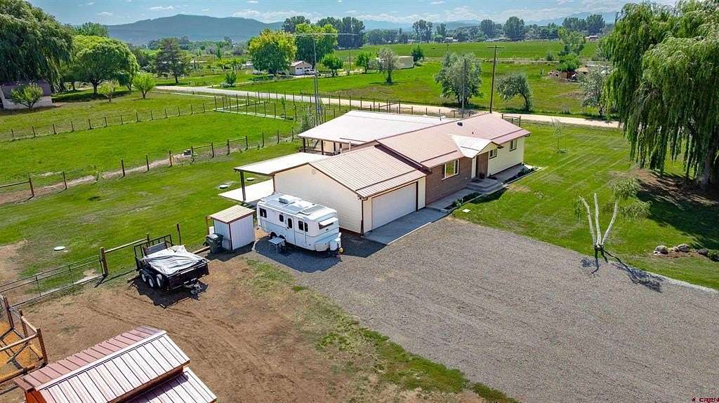 3 Acres of Land with Home for Sale in Montrose, Colorado