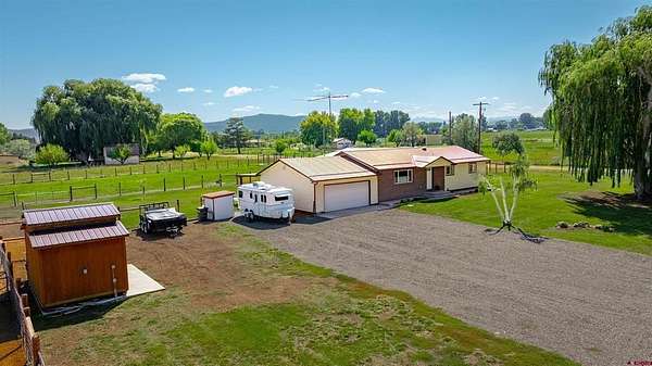 3 Acres of Land with Home for Sale in Montrose, Colorado
