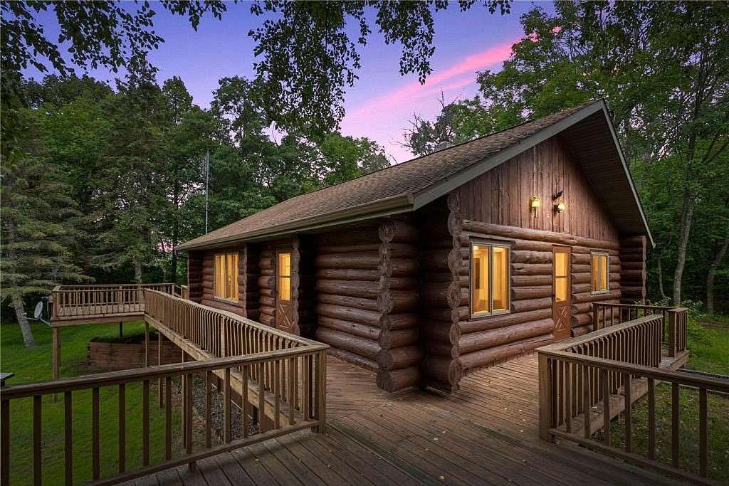 30 Acres of Recreational Land with Home for Sale in Grantsburg, Wisconsin