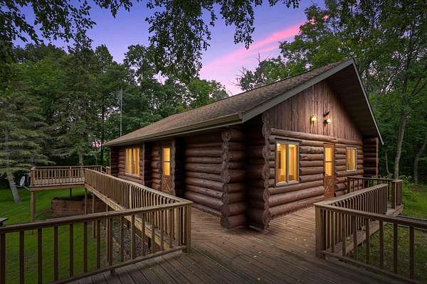 30 Acres of Recreational Land with Home for Sale in Grantsburg, Wisconsin