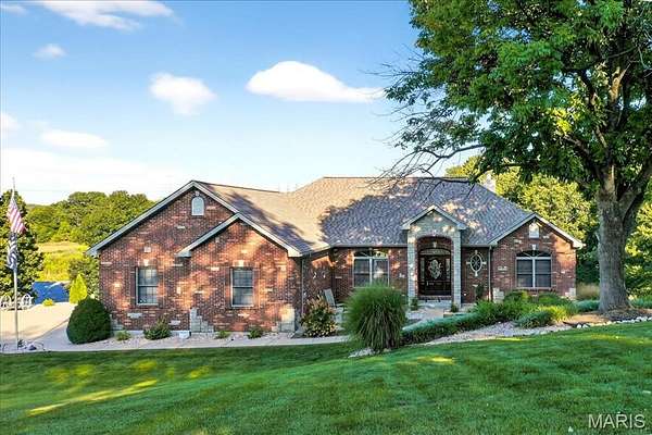6.63 Acres of Residential Land with Home for Sale in Festus, Missouri